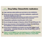 OA drug safety